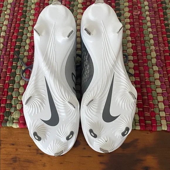 Nike React Vapor Ultrafly Elite 4 baseball cleat light smoke grey 7 DA0701-002 - Picture 12 of 13